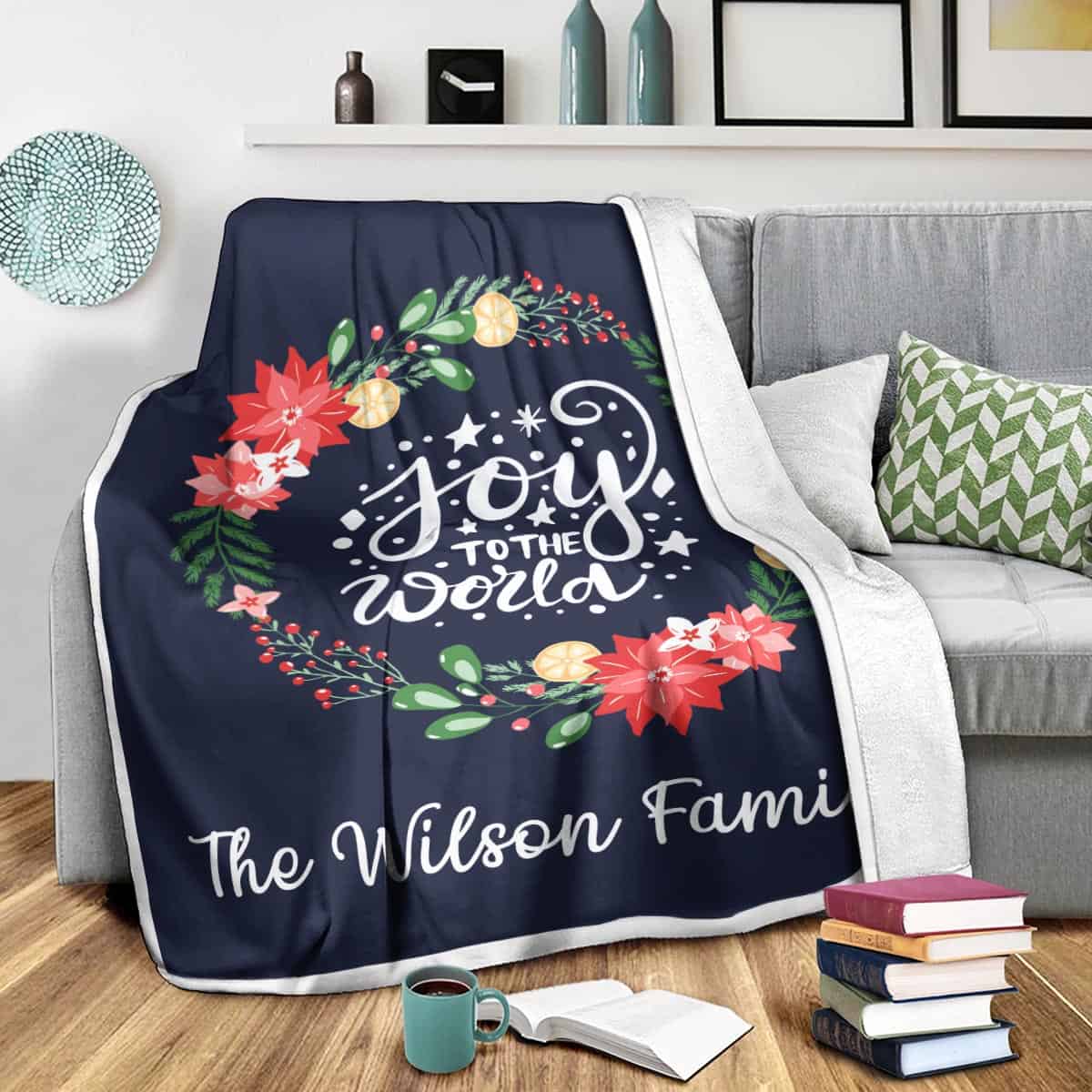 Joy To The World Blanket 365Canvas