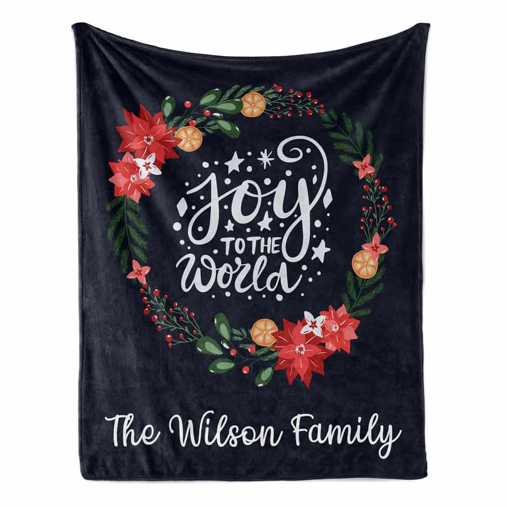 Joy To The World Blanket 365Canvas