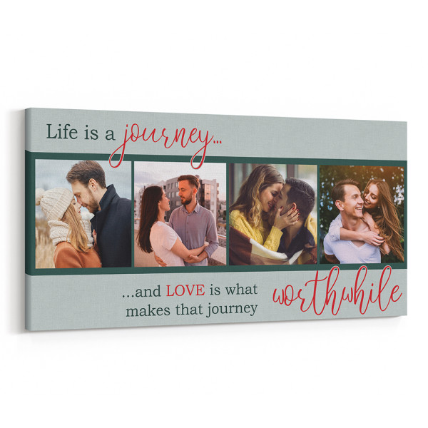 “Life is A Journey” Photo Canvas Print 365Canvas