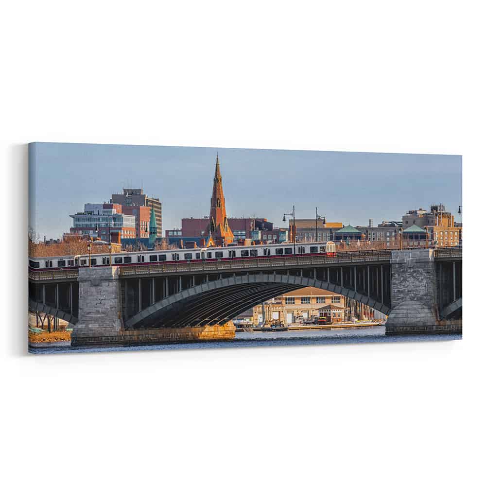 Boston, Massachusetts Skyline Canvas Wall Art 365Canvas
