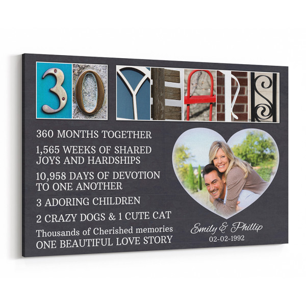 30th Anniversary Gifts Pearl Wedding Anniversary