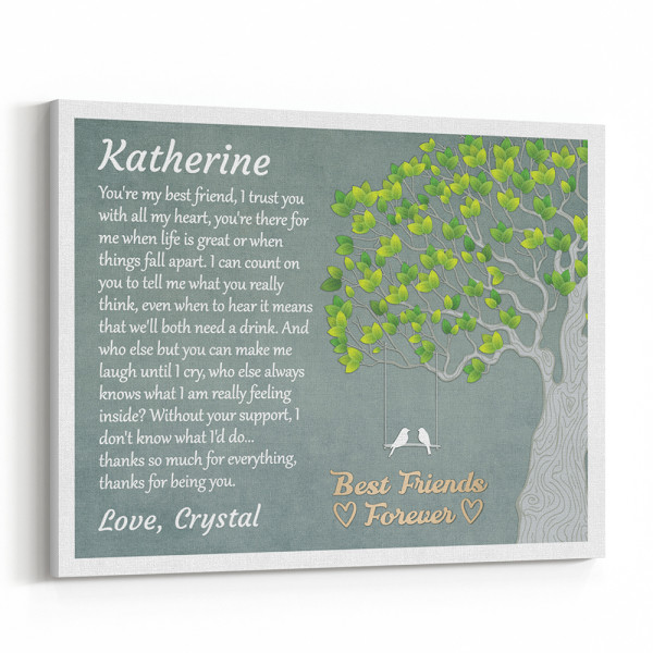 Best Friends Canvas Prints Friendship Canvas Wall Arts Page 2 of 2