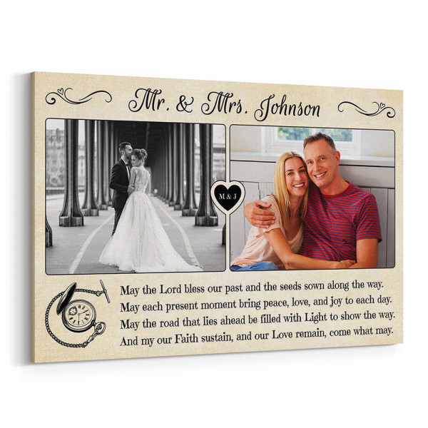 May The Lord Bless Our Past And The Seeds Sown Along The Way Photo Canvas Print