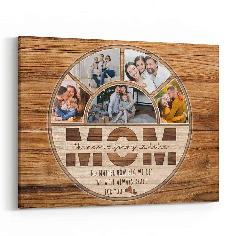 No Matter How Big We Get We Will Always Reach For You Photo Canvas Print