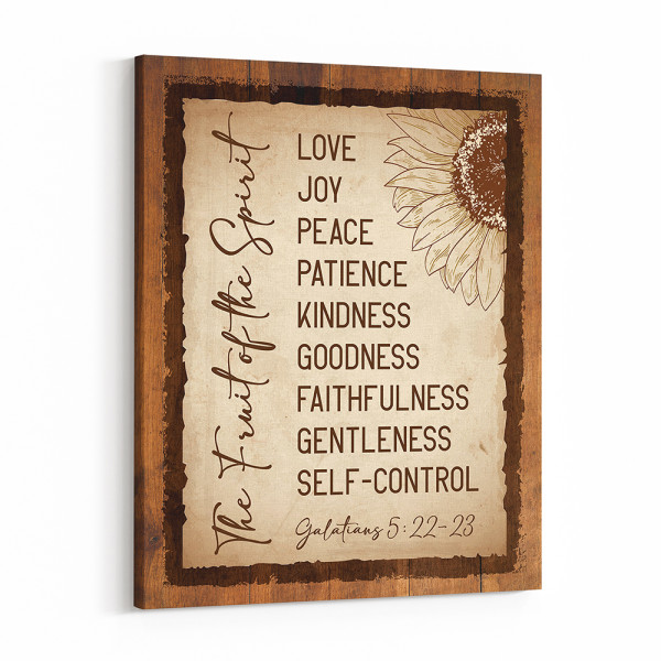 Fruit of the Spirit Wall Art Canvas Print
