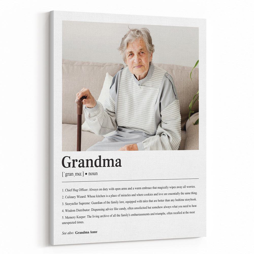 Grandma Definition Canvas Print 365Canvas