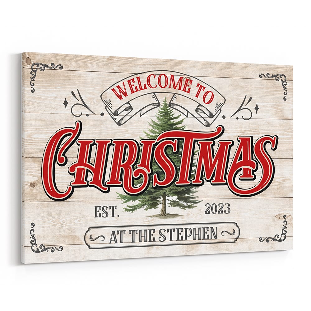 To Christmas Canvas Print 365Canvas