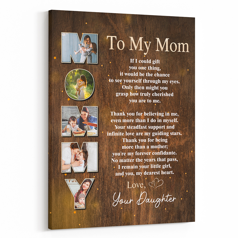 If I Could Gift You One Thing Canvas Print