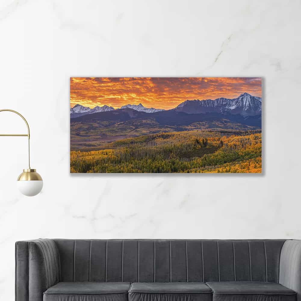 Upgrade Your 'Horse Ranch' (Style 2) Canvas To 24x48 Inches