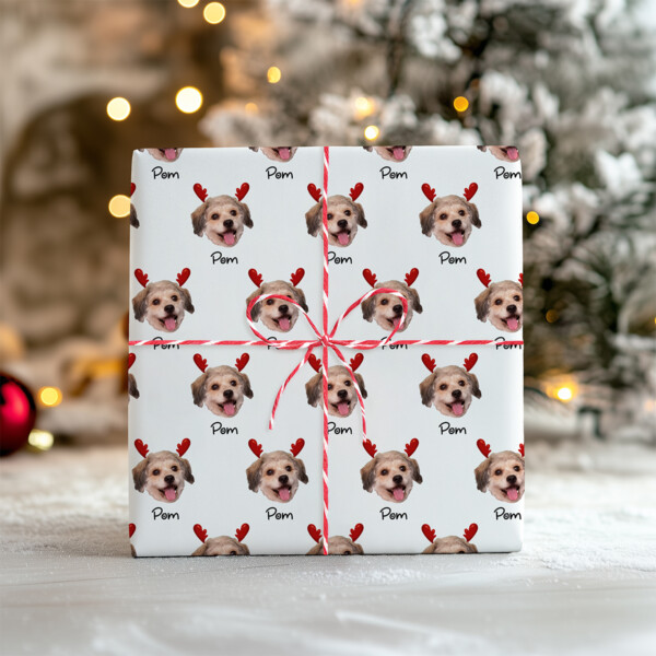 Funny wrapping paper holiday gift wrap 365canvas