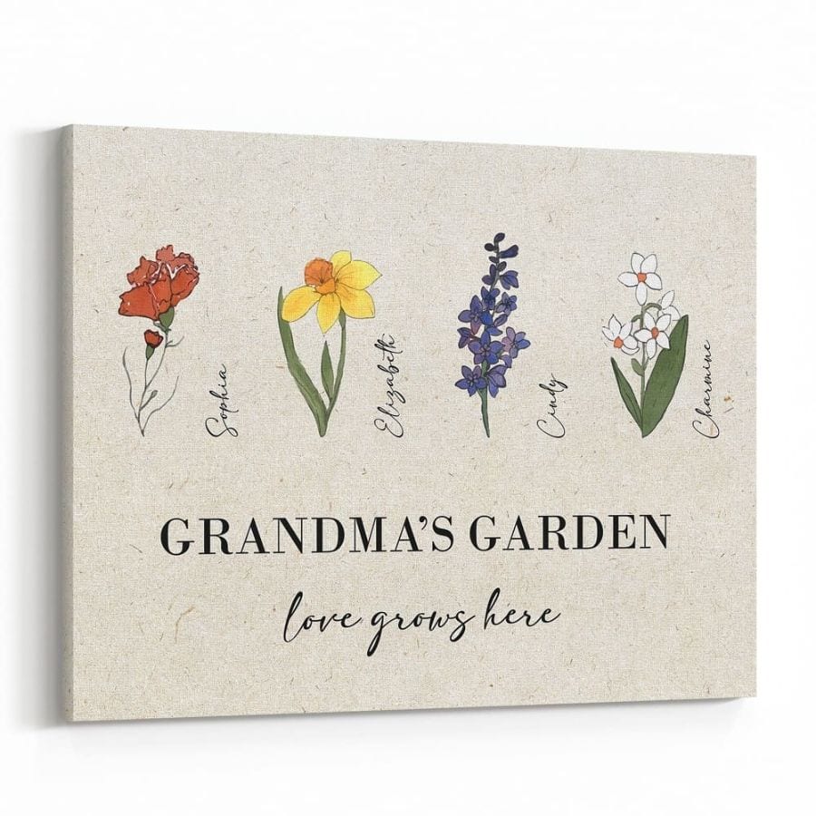Grandma’s Garden – Birth Month Flowers