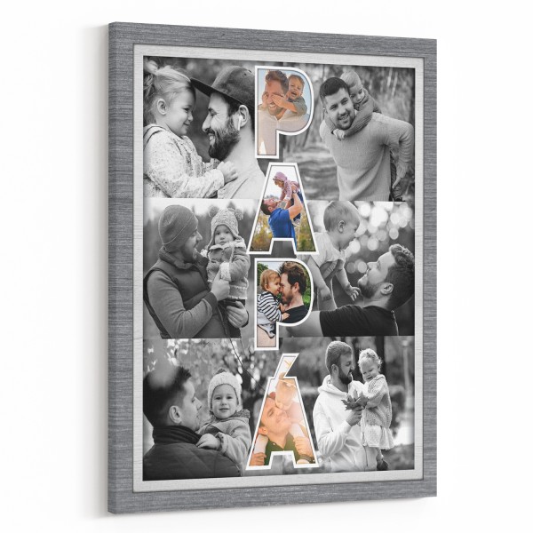 PAPÁ Custom Photo Canvas