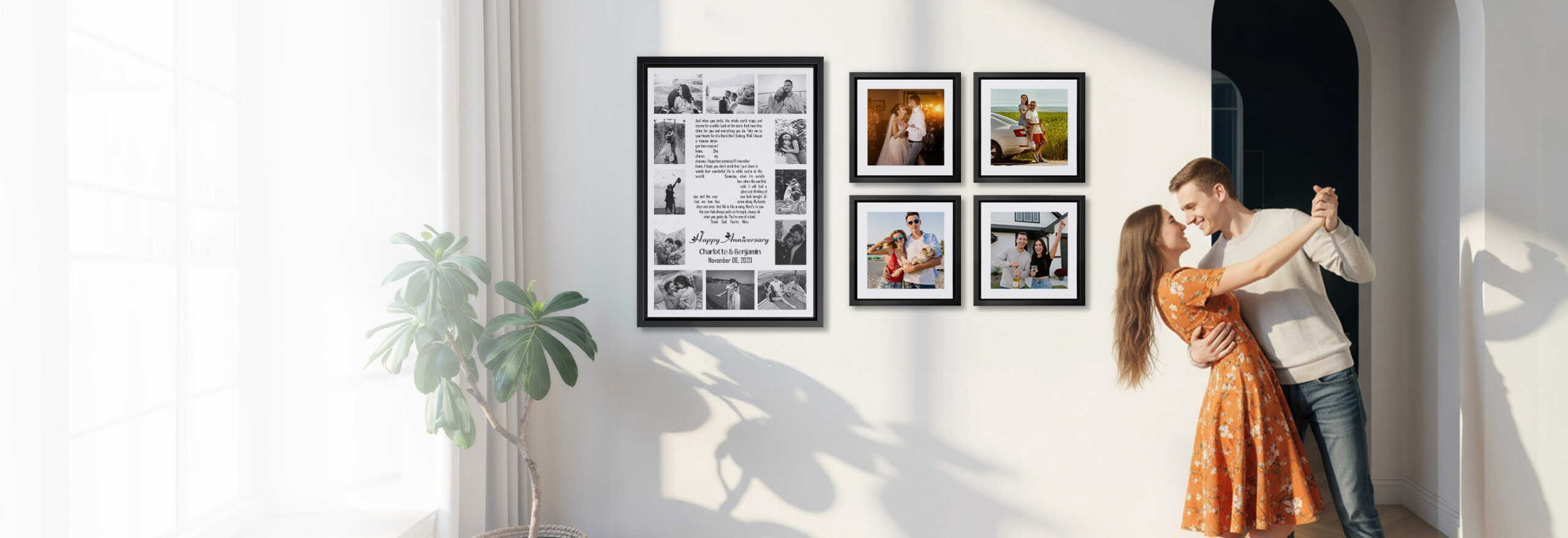 custom anniversary canvas