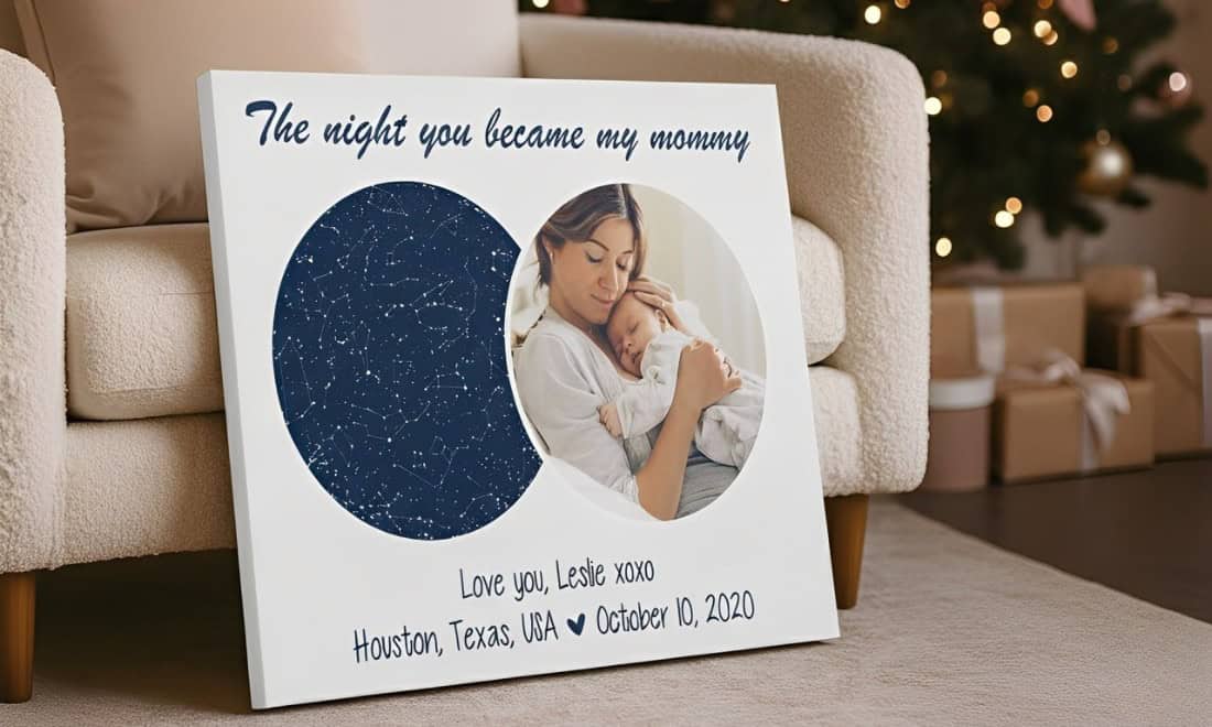 mom canvas prints